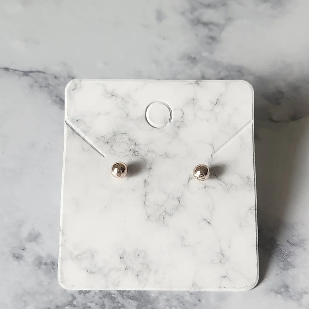 Rose Gold Stud Earrings